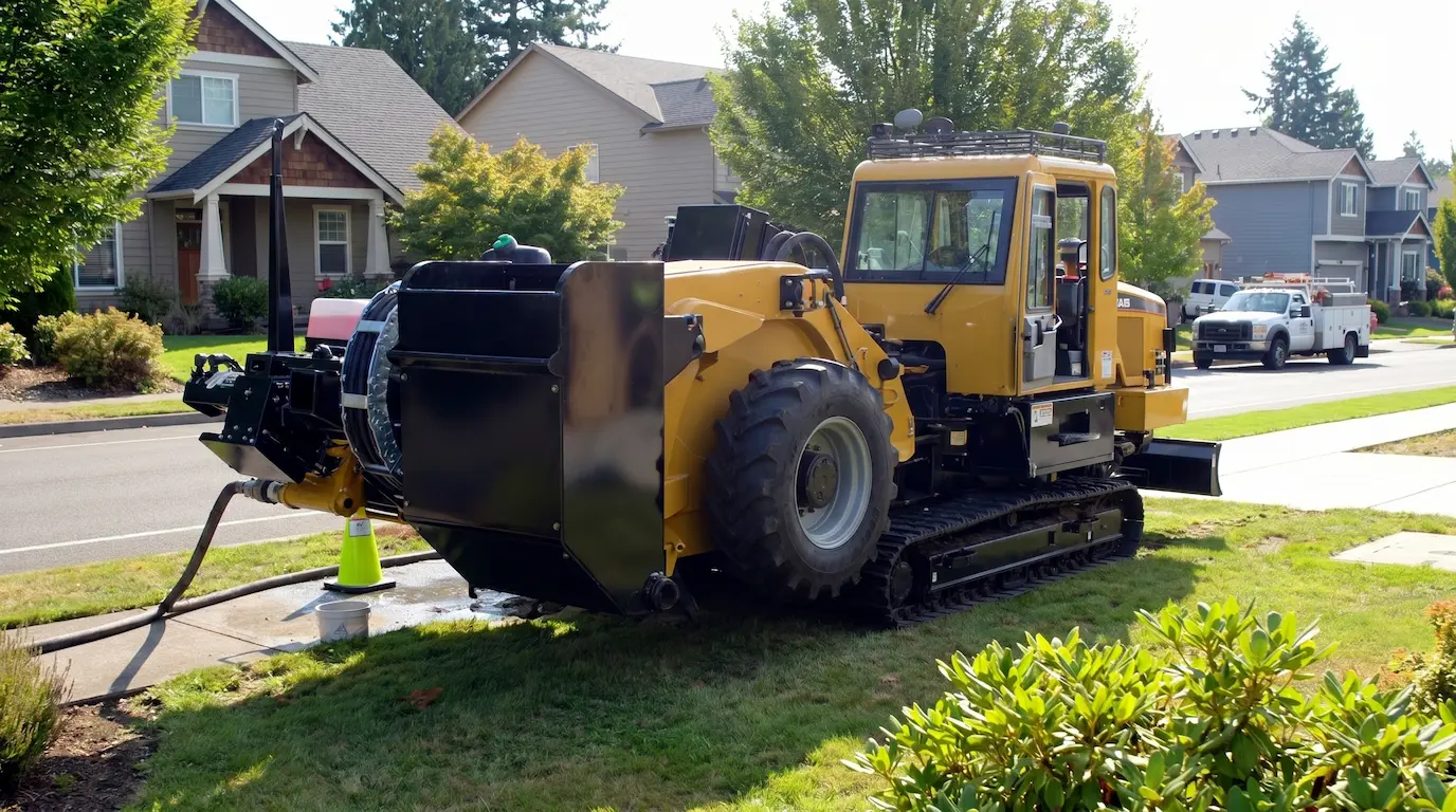 Professional Utility Boring Rig